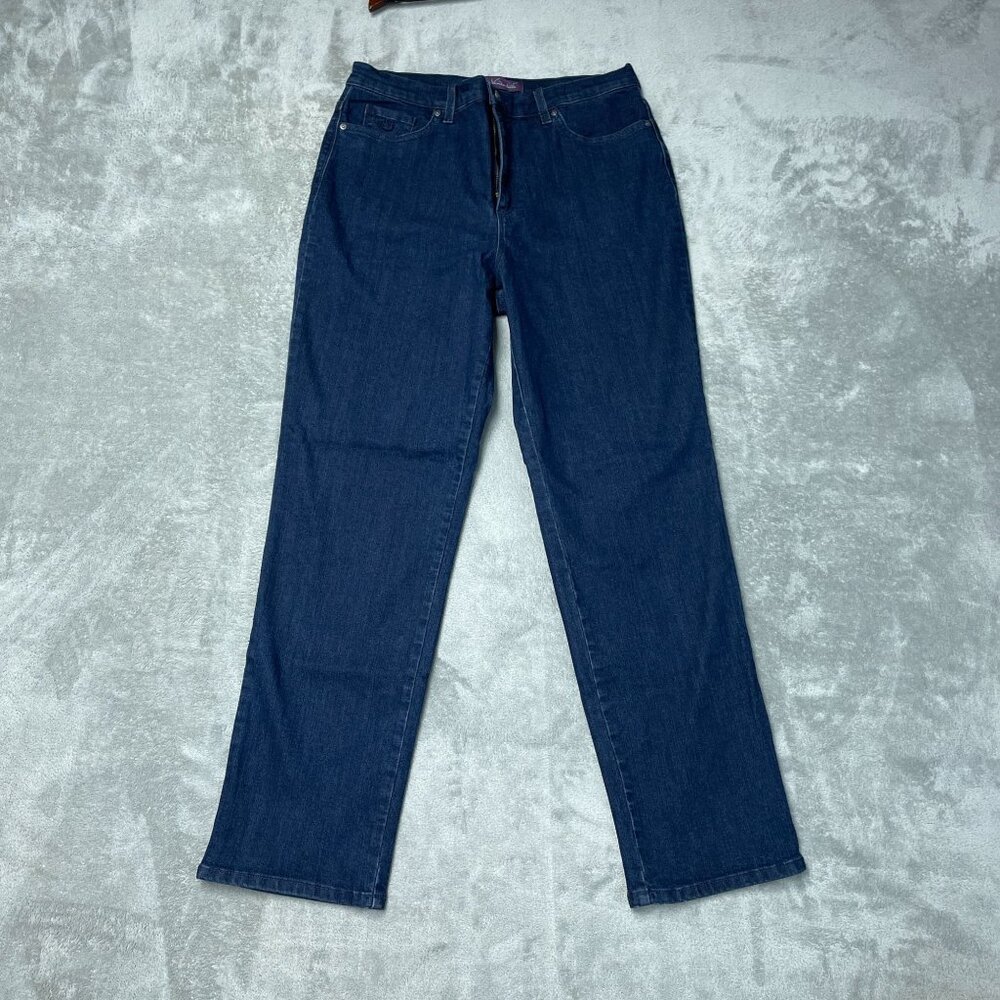 Gloria Vanderbilt Amanda Women's 14 High-Rise Slimming Jeans Tapered Leg n1238 - Picture 3 of 13